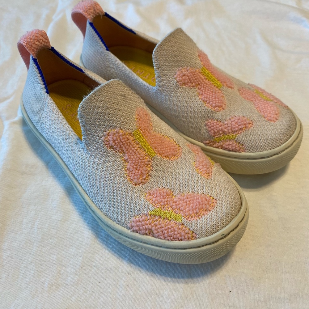 Rothy's Kids Sneakers - Pink Butterfly